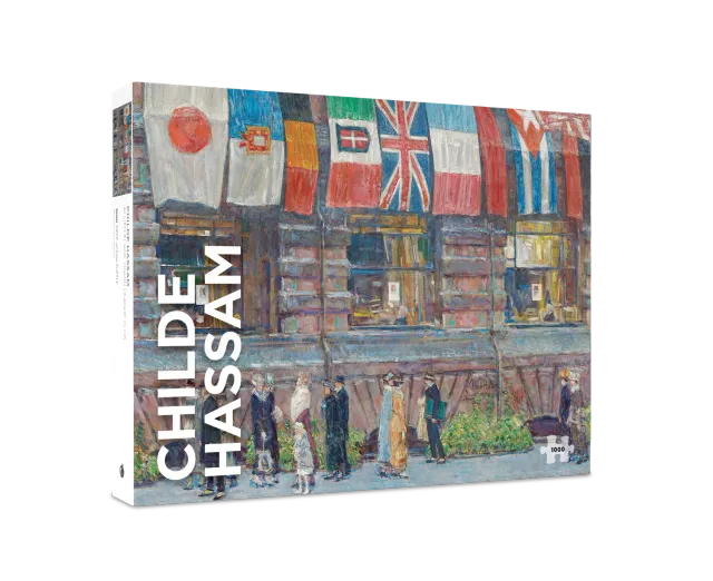 Pomegranate Childe Hassam Allied Flags puslespil 1000 impressionisme
