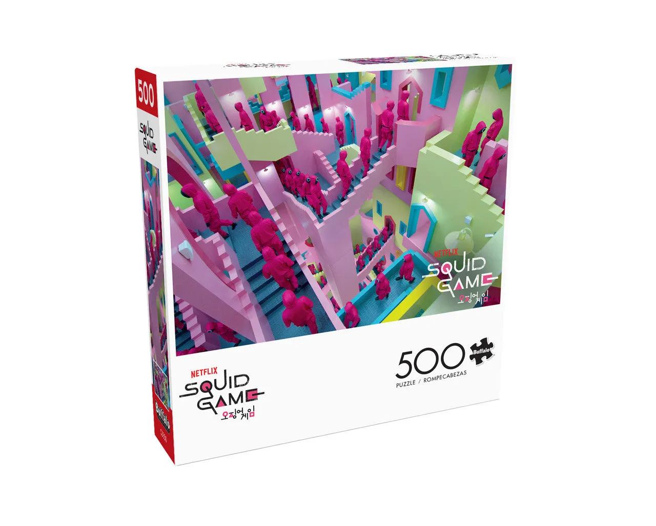 Buffalo Games Squid Game puslespil 500 brikker serie