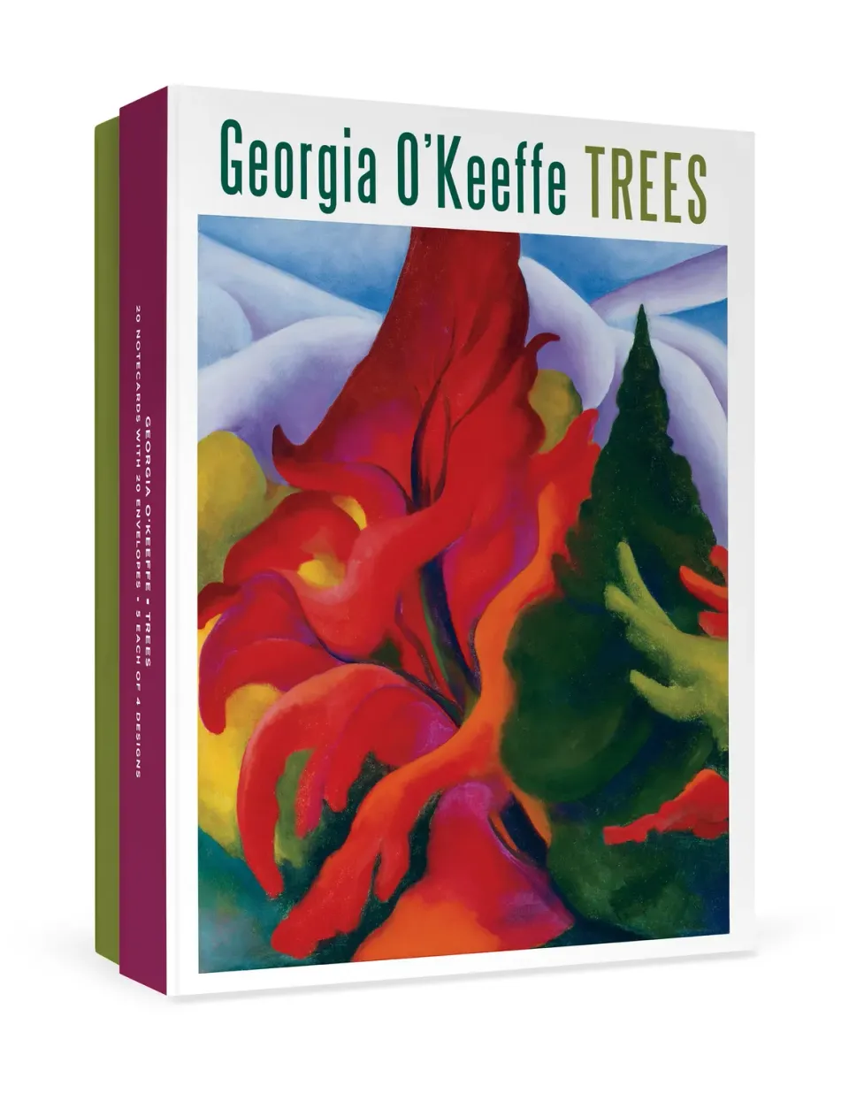 Pomegranate Georgia O’Keeffe Trees kortæske 20 stk landskab