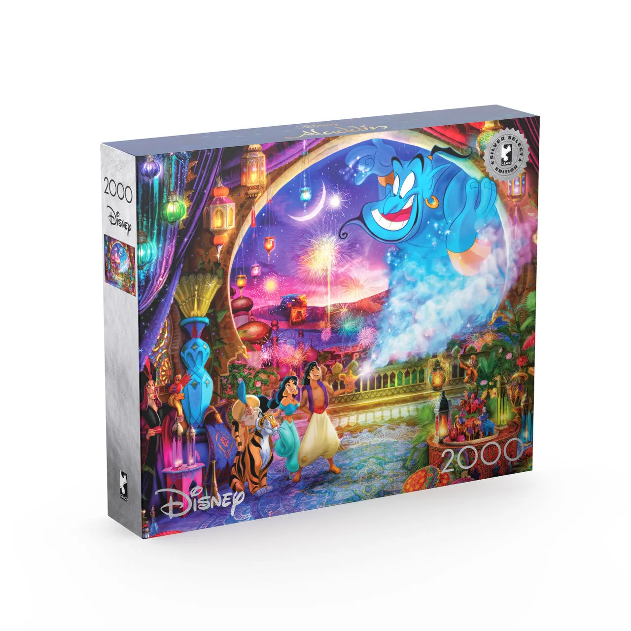 Ceaco Disney Aladdin puslespil 2000 brikker Silver Select