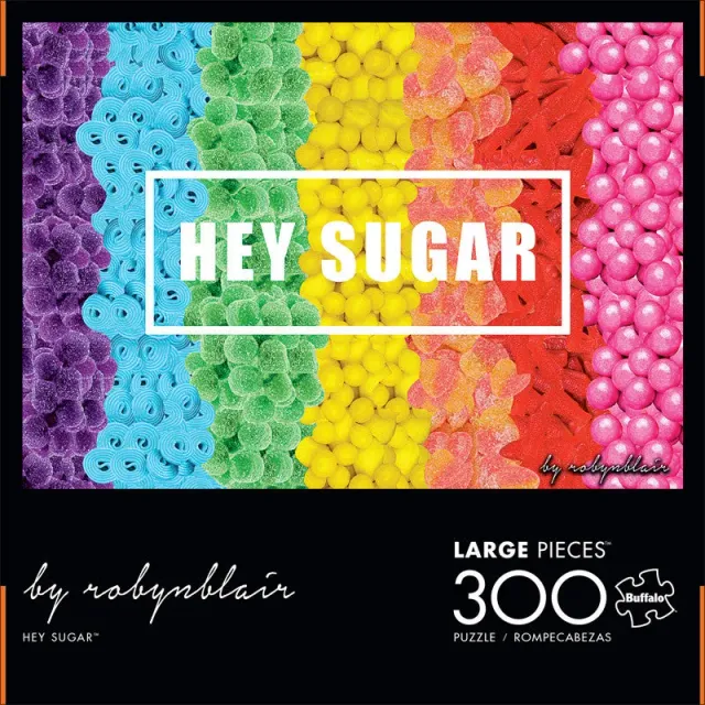 Buffalo Games Vivid Hey Sugar puslespil 300 store brikker