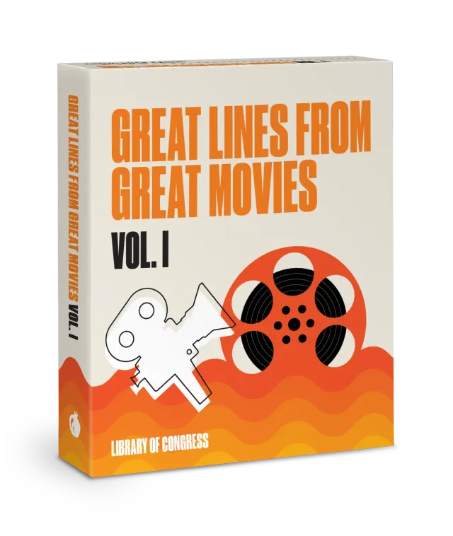 Pomegranate Great Lines from Great Movies Vol. I quizkort 48