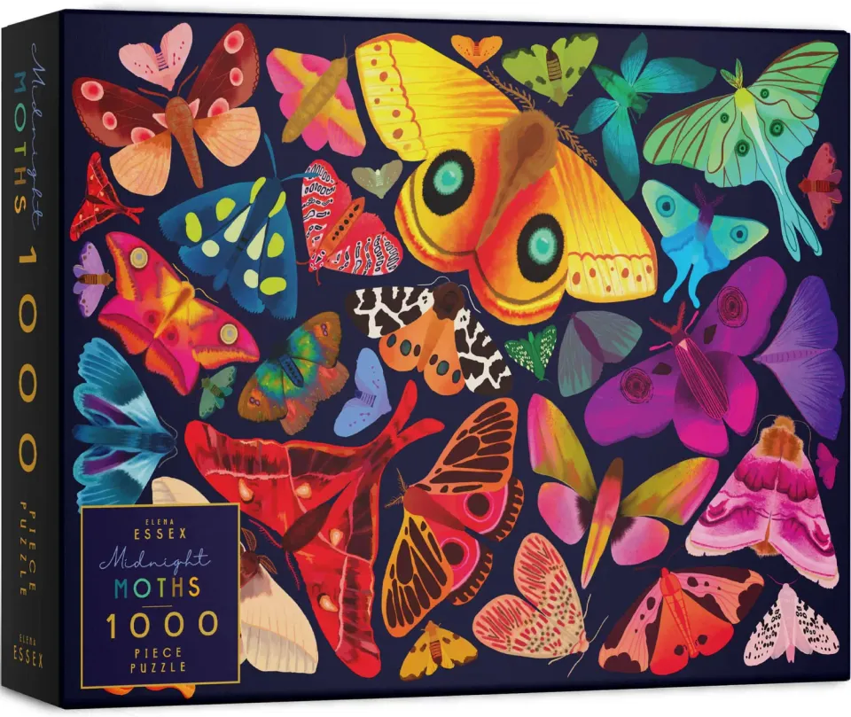 Elena Essex Midnight Moths puslespil 1000 brikker natmotiv