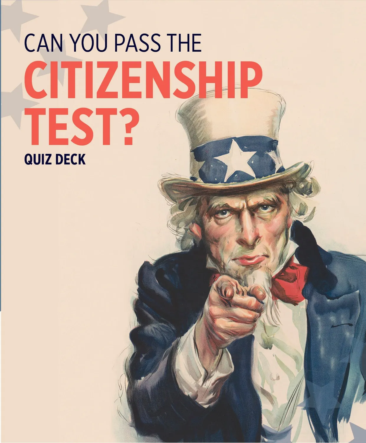 Pomegranate Can You Pass the Citizenship Test quizkort 100 stk