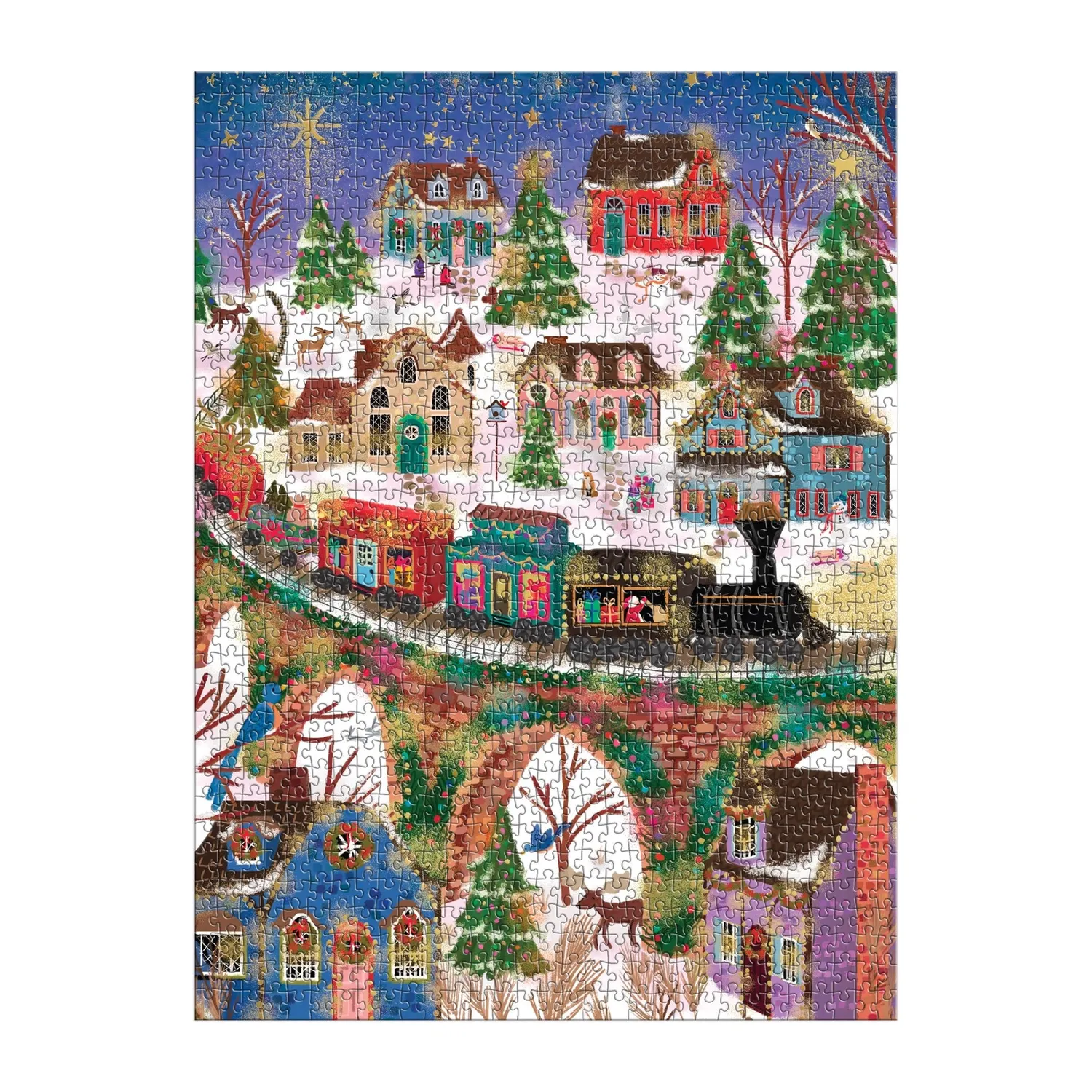 Galison Joy Laforme Twinkletown Express puslespil 1000 brikker folie