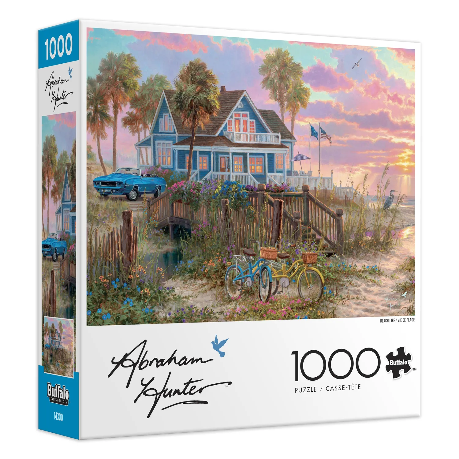 Buffalo Games Abraham Hunter Beach Life puslespil 1000 brikker strand
