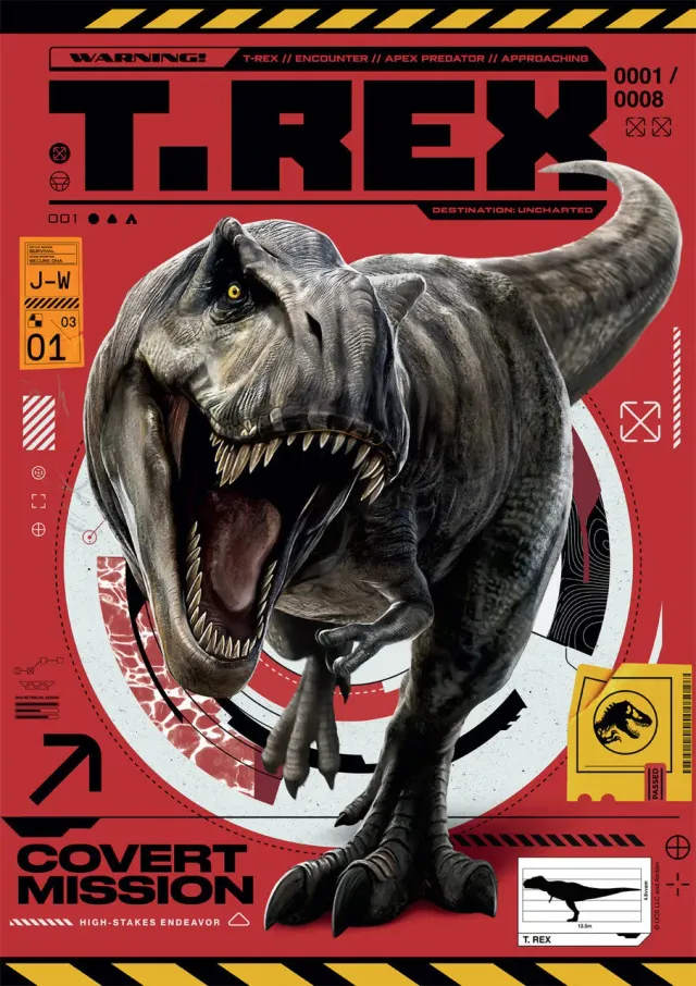 Buffalo Games Jurassic Park Rebirth T. Rex Encounter puslespil 300 brikker