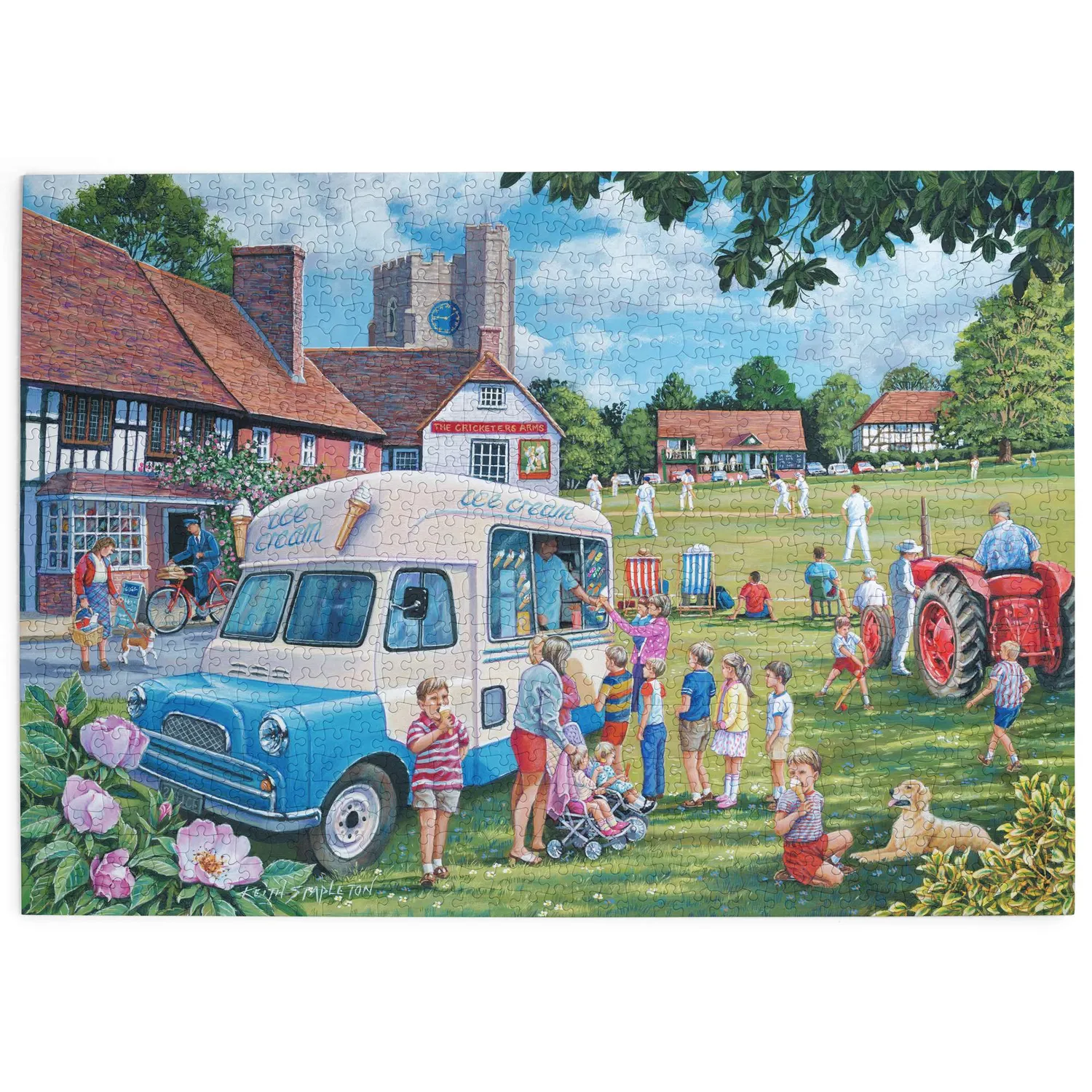 House of Puzzle Stop Me and Buy One puslespil 1000 brikker transport
