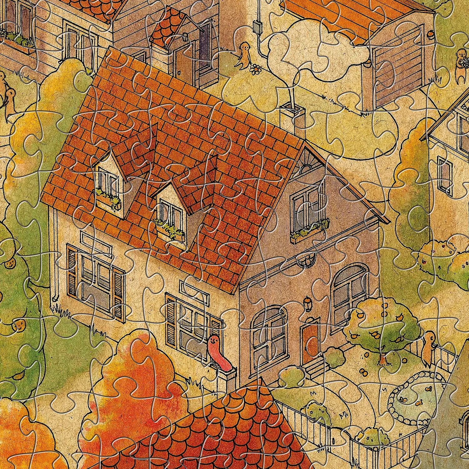 Magic Puzzle Company The Sunny City puslespil magisk