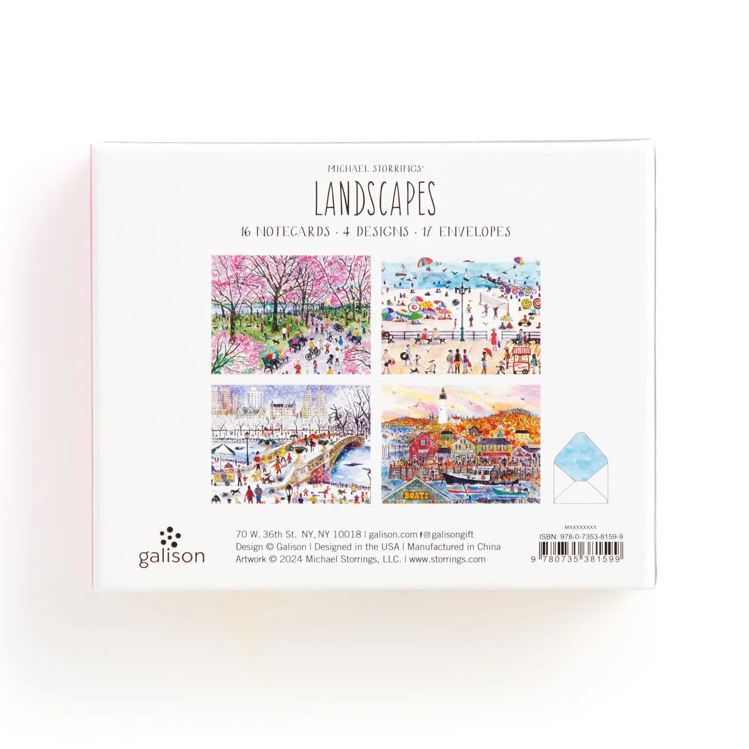 Good Puzzle Co. Michael Storrings Landscapes kort 16 stk landskab