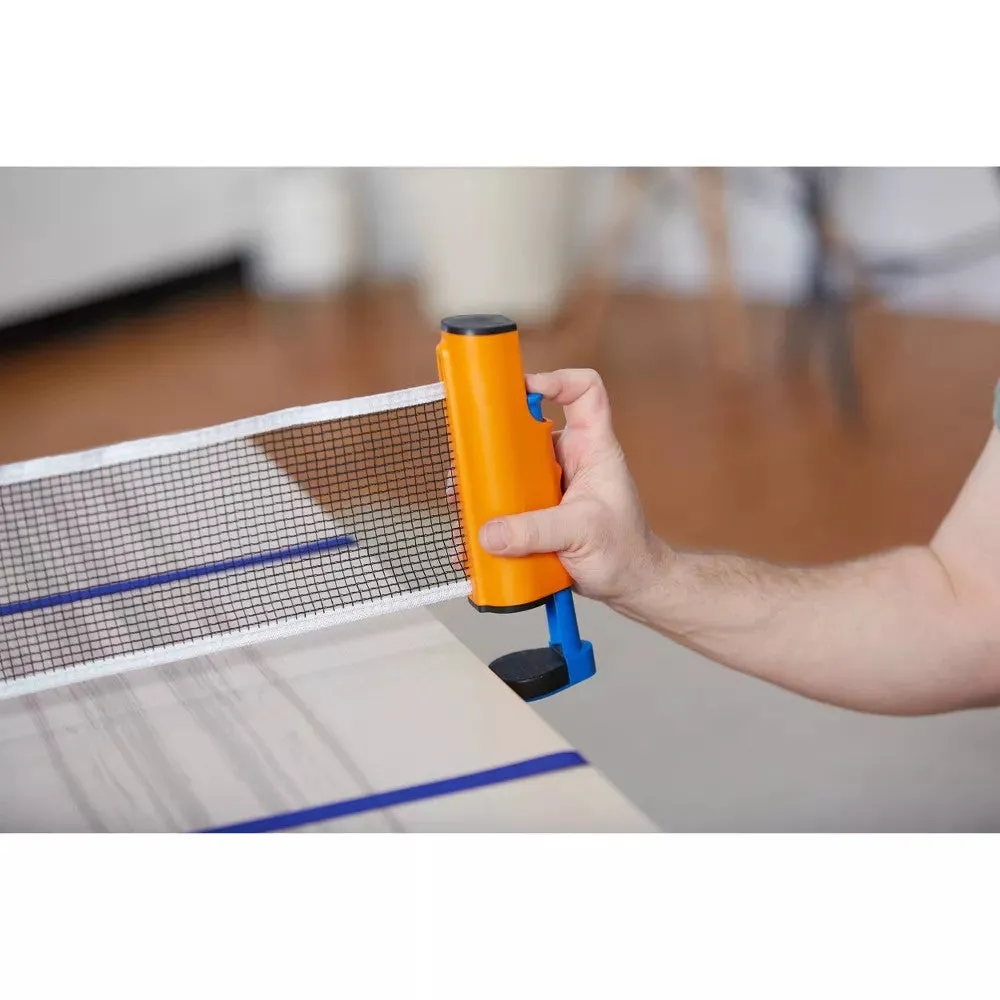 Buffalo Games Tabletop Pickleball bordspil med net 4 bat 3 bolde