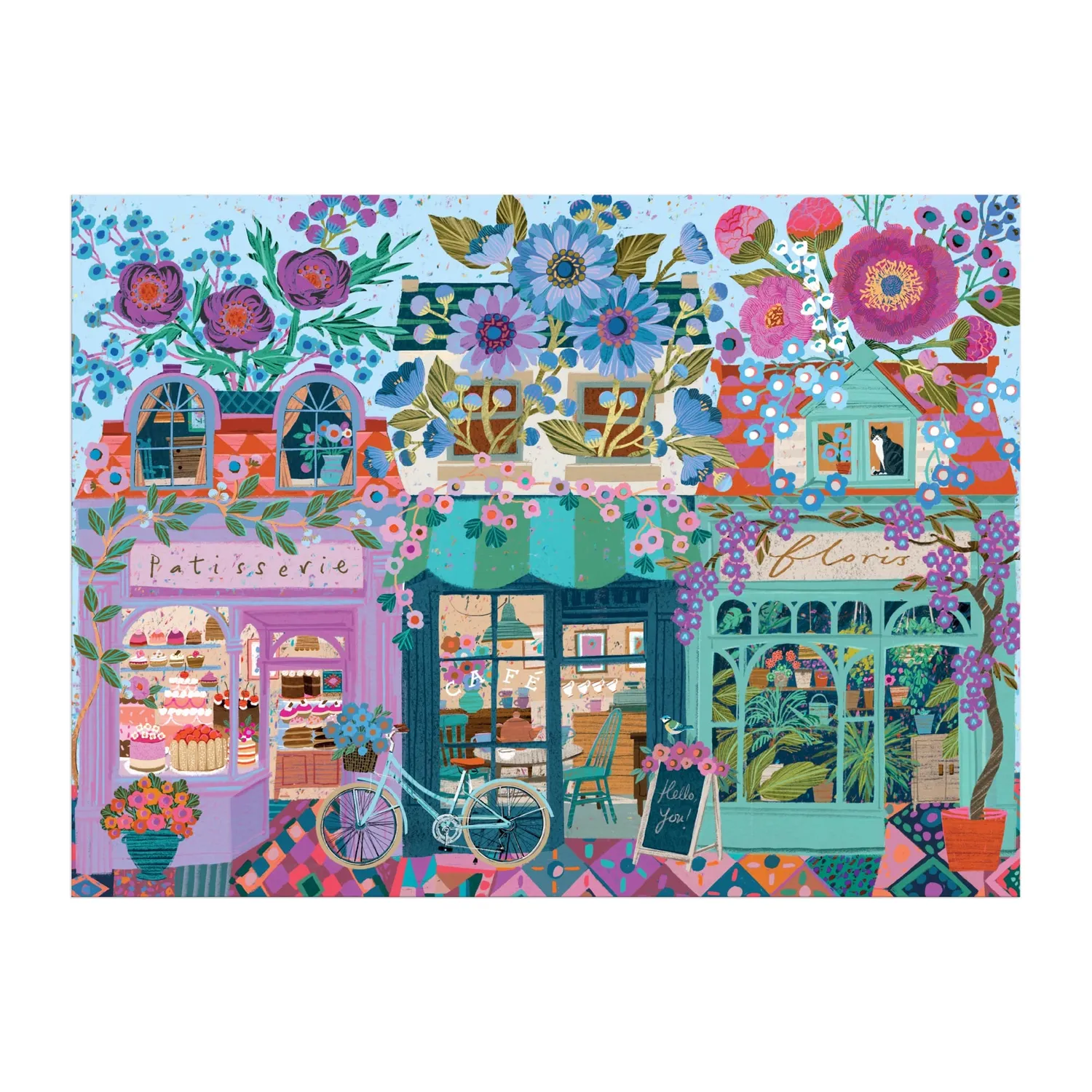 Victoria Ball Open For Blossoms puslespil 1000 brikker by