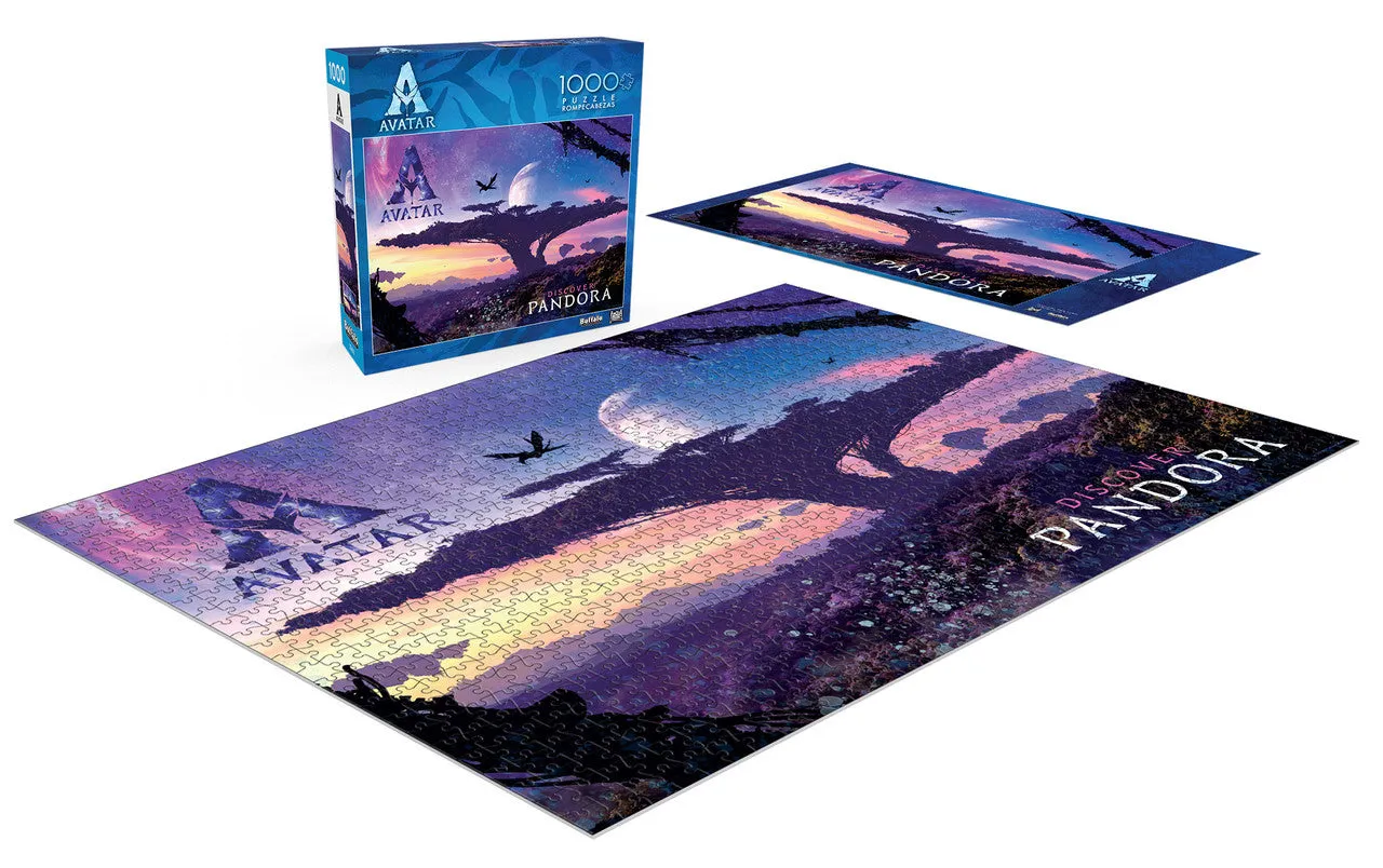Buffalo Games Avatar Discover Pandora puslespil 1000 brikker nat