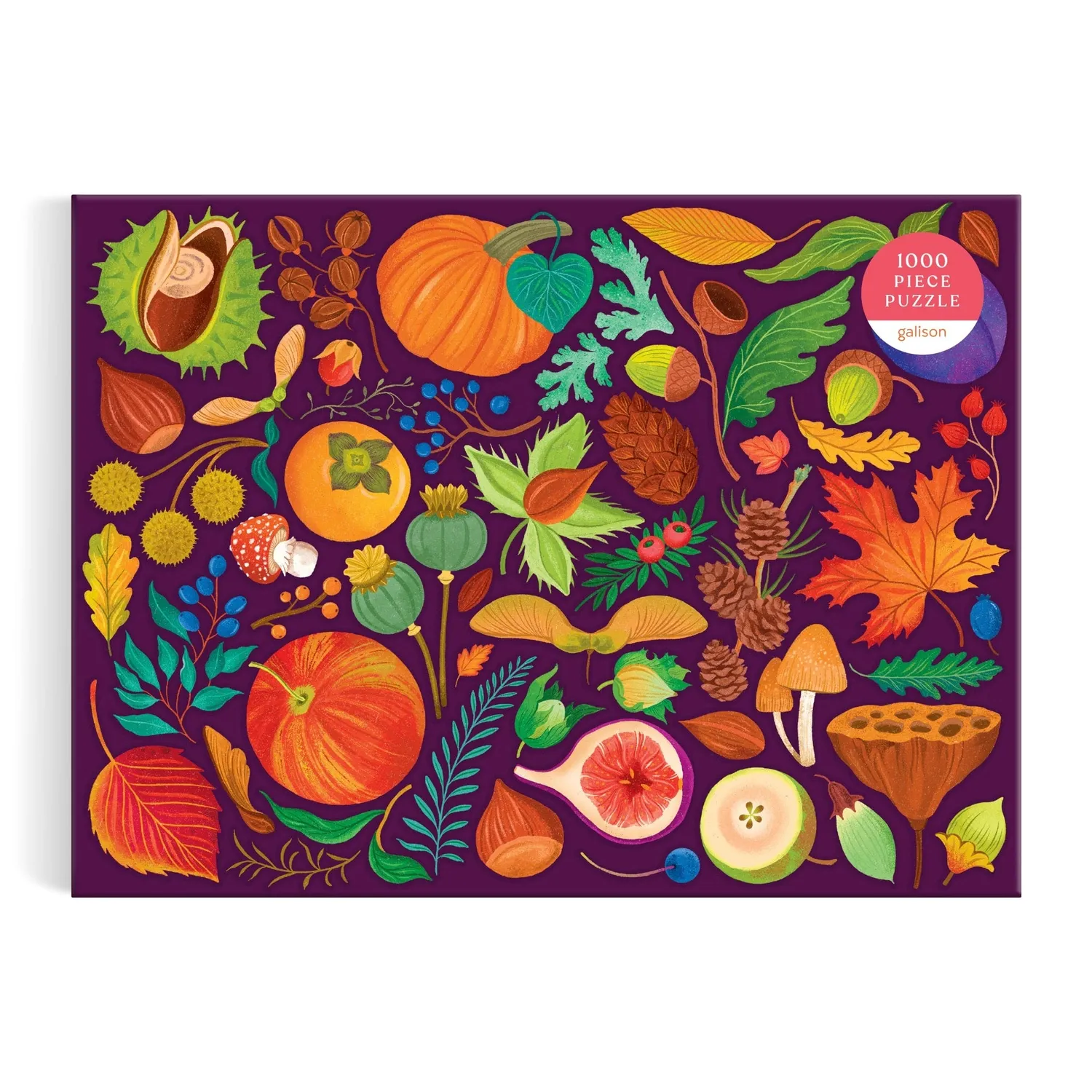 Galison World of Fall Flora puslespil 1000 brikker
