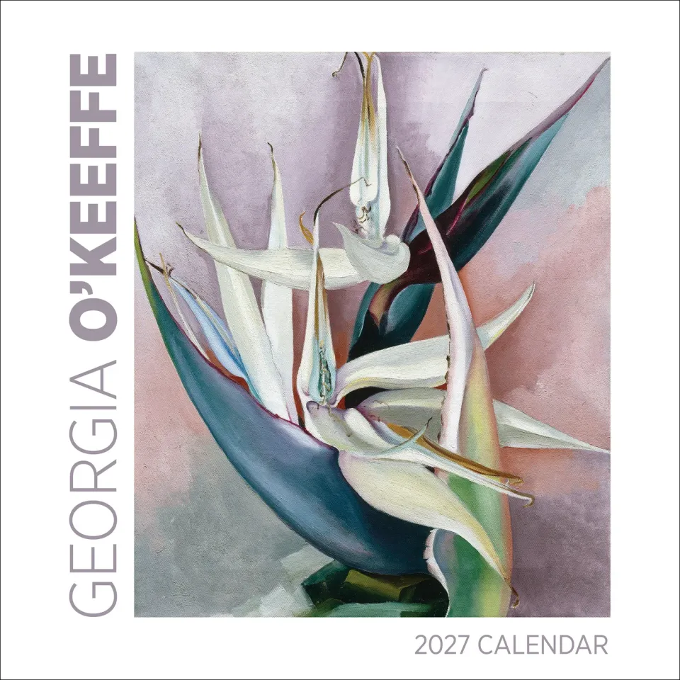 Pomegranate Georgia O’Keeffe 2027 vægkalender blomster