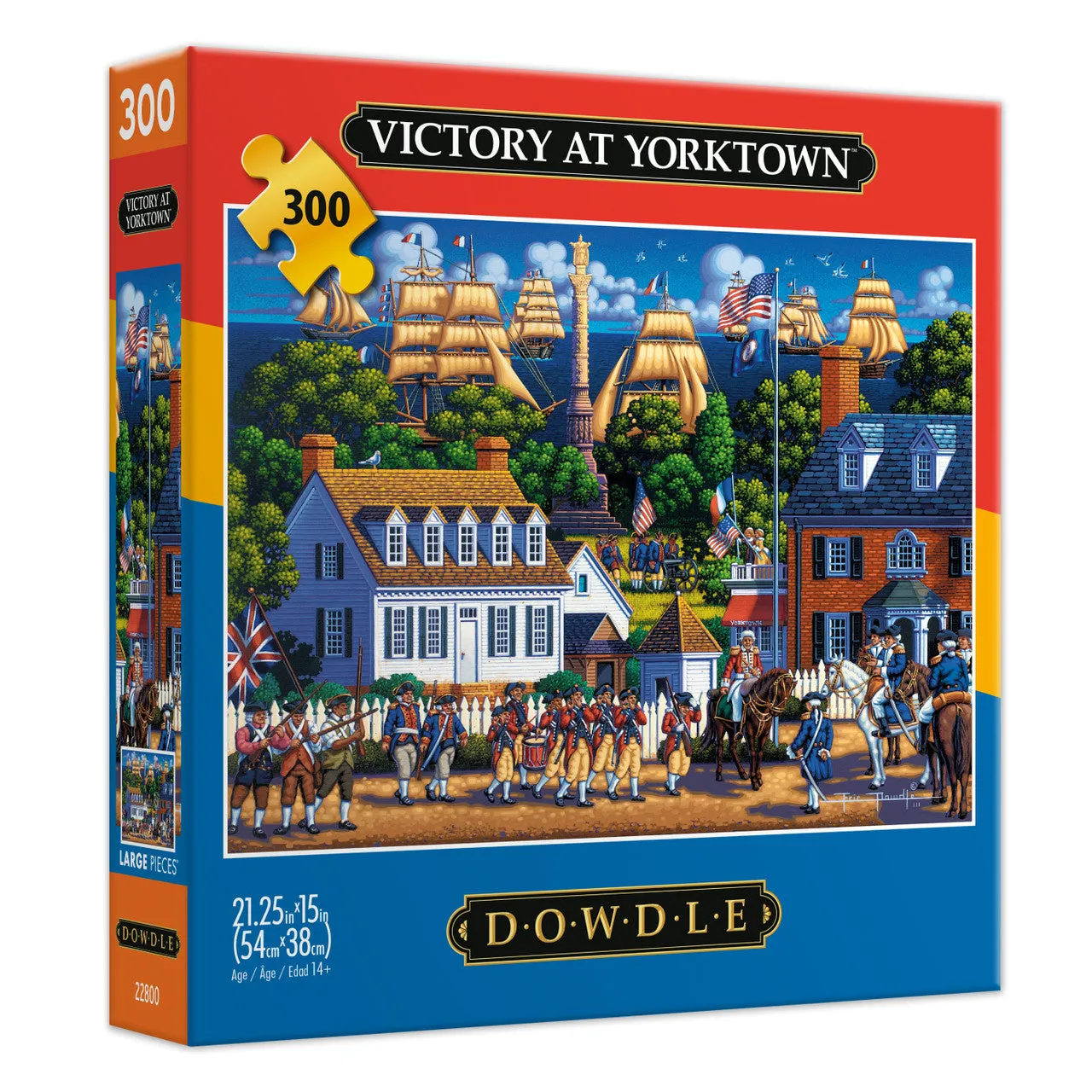Buffalo Games Eric Dowdle Victory at Yorktown puslespil 300 brikker