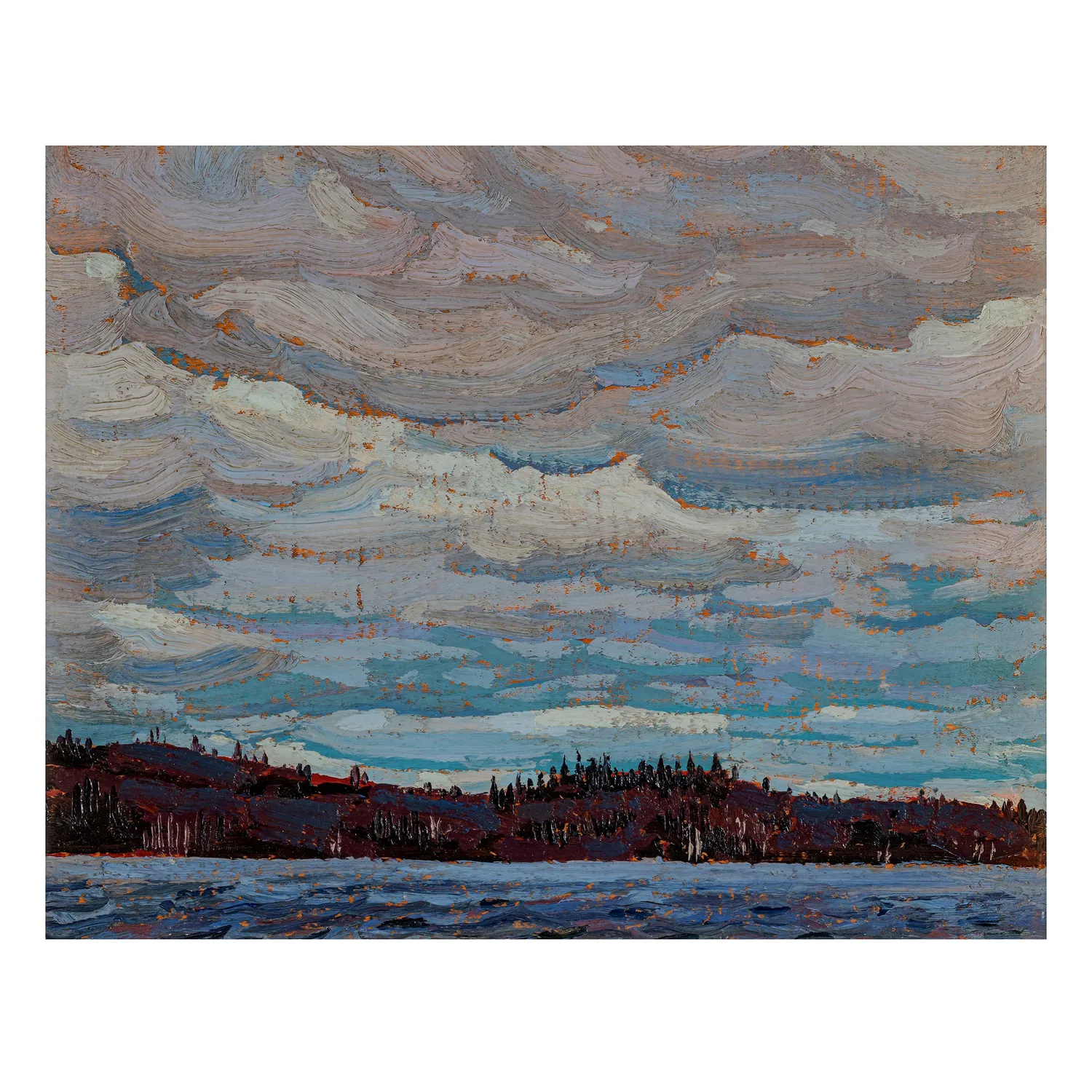 Pomegranate Tom Thomson vægkalender 2027 landskab