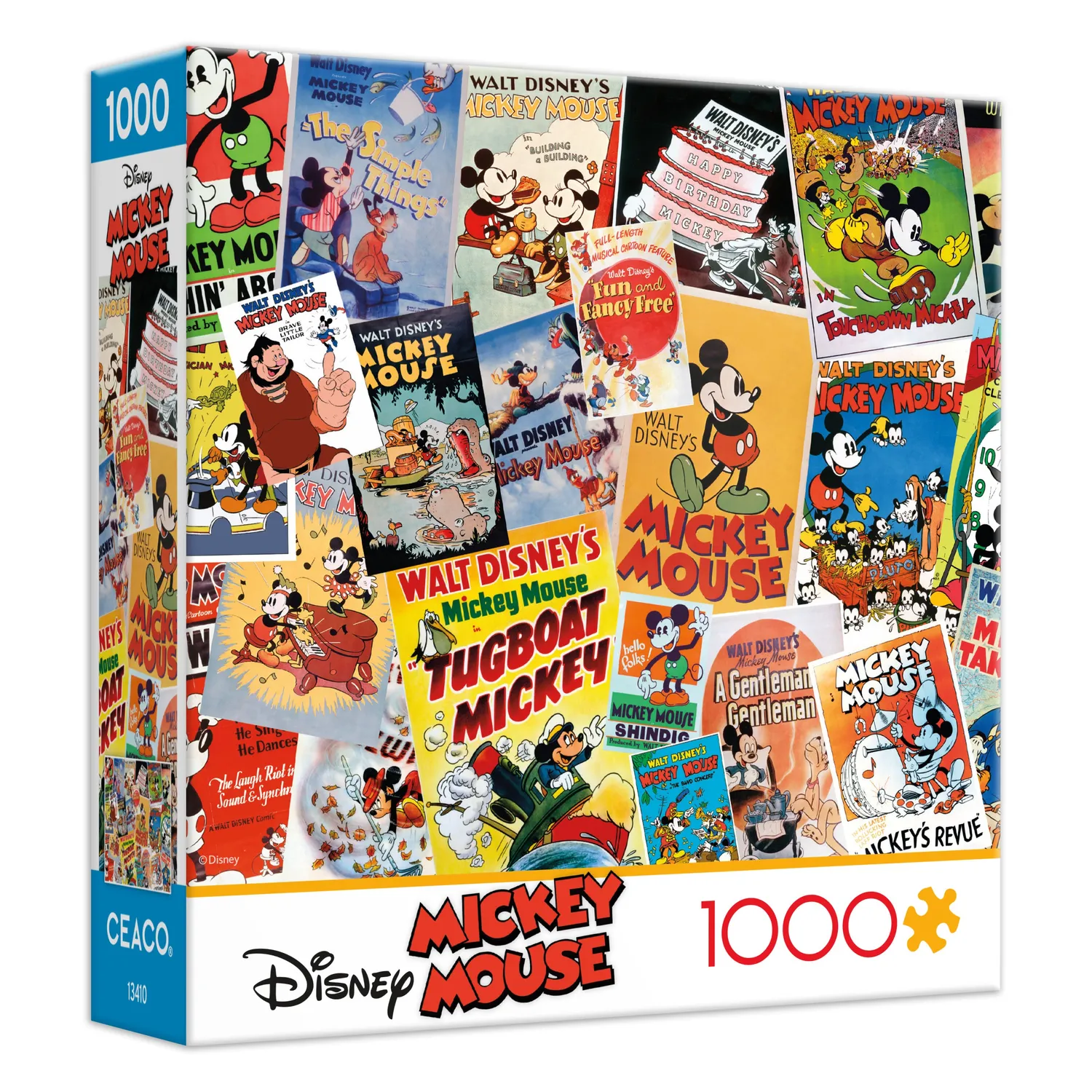 Ceaco Vintage Mickey Mouse puslespil 1000 brikker plakat
