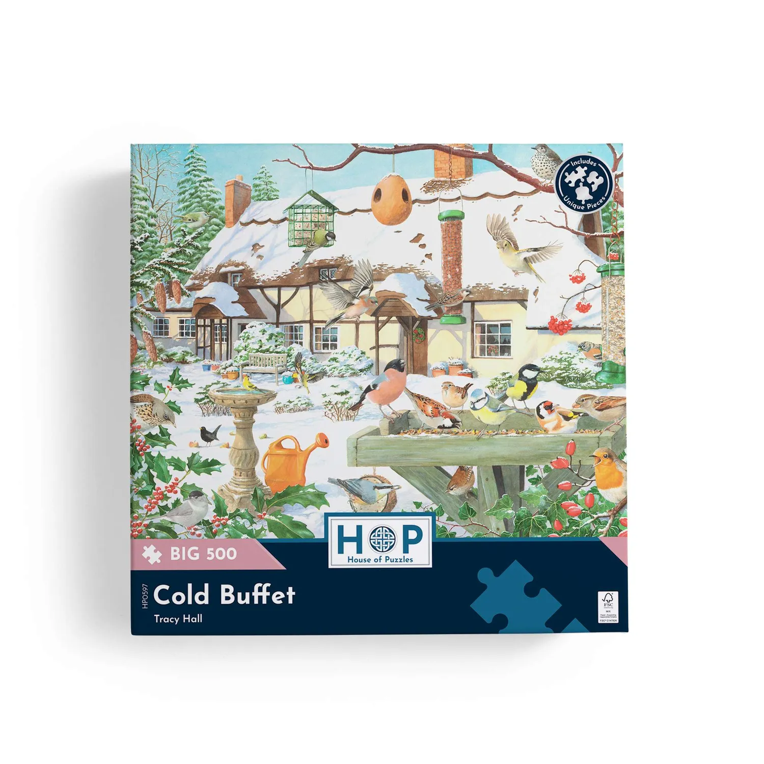 House of Puzzles BIG Cold Buffet puslespil 500 store brikker