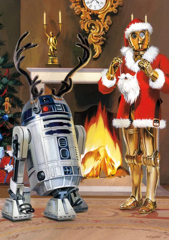 Buffalo Games Star Wars All I Want For Christmas Is R2 500 puslespil jul