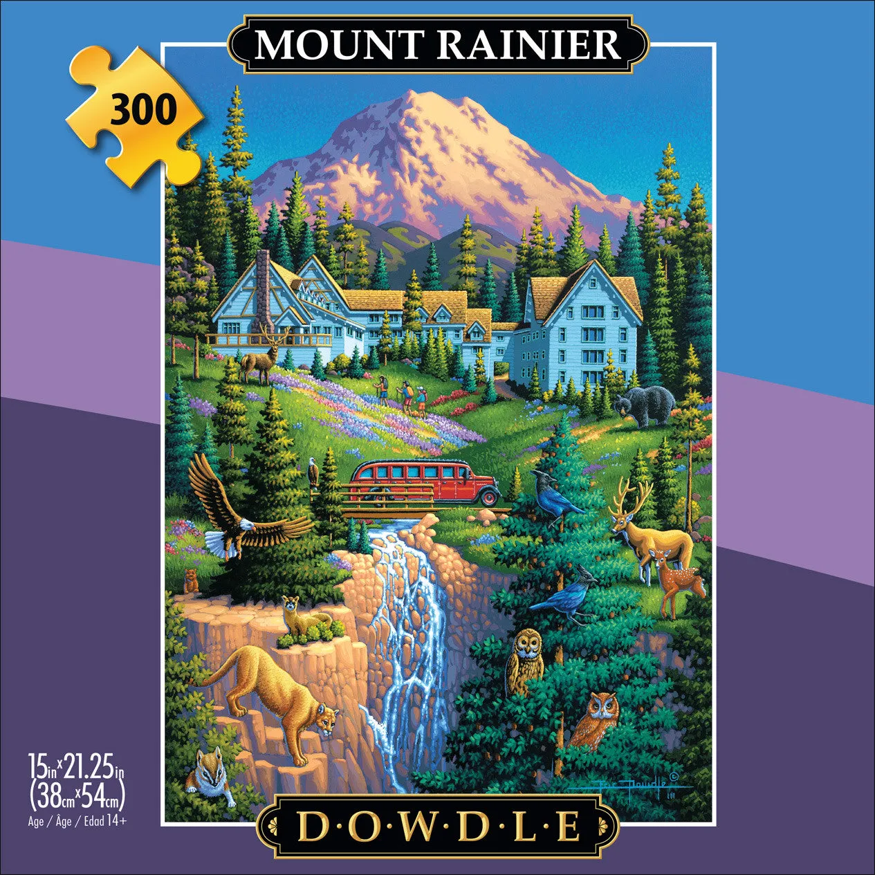 Buffalo Games Eric Dowdle Mount Rainier puslespil 300 brikker store