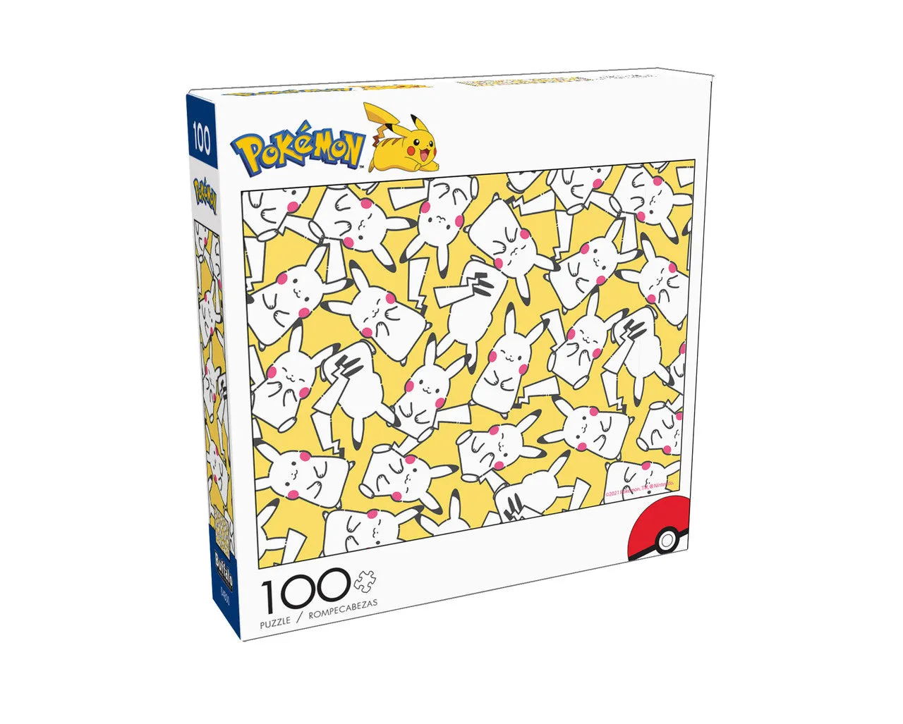 Buffalo Games Pokémon Pikachu Pattern puslespil 100 brikker børn