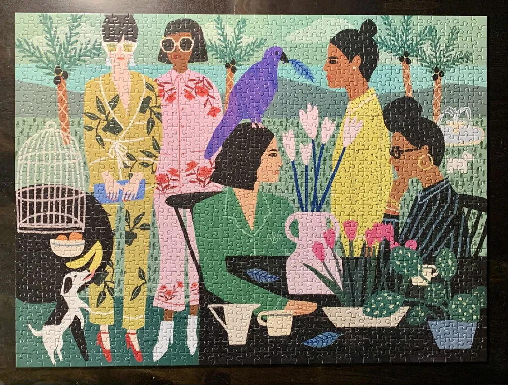 Good Puzzle Co. Anne Bentley Pajama Mamas puslespil 1000 brikker
