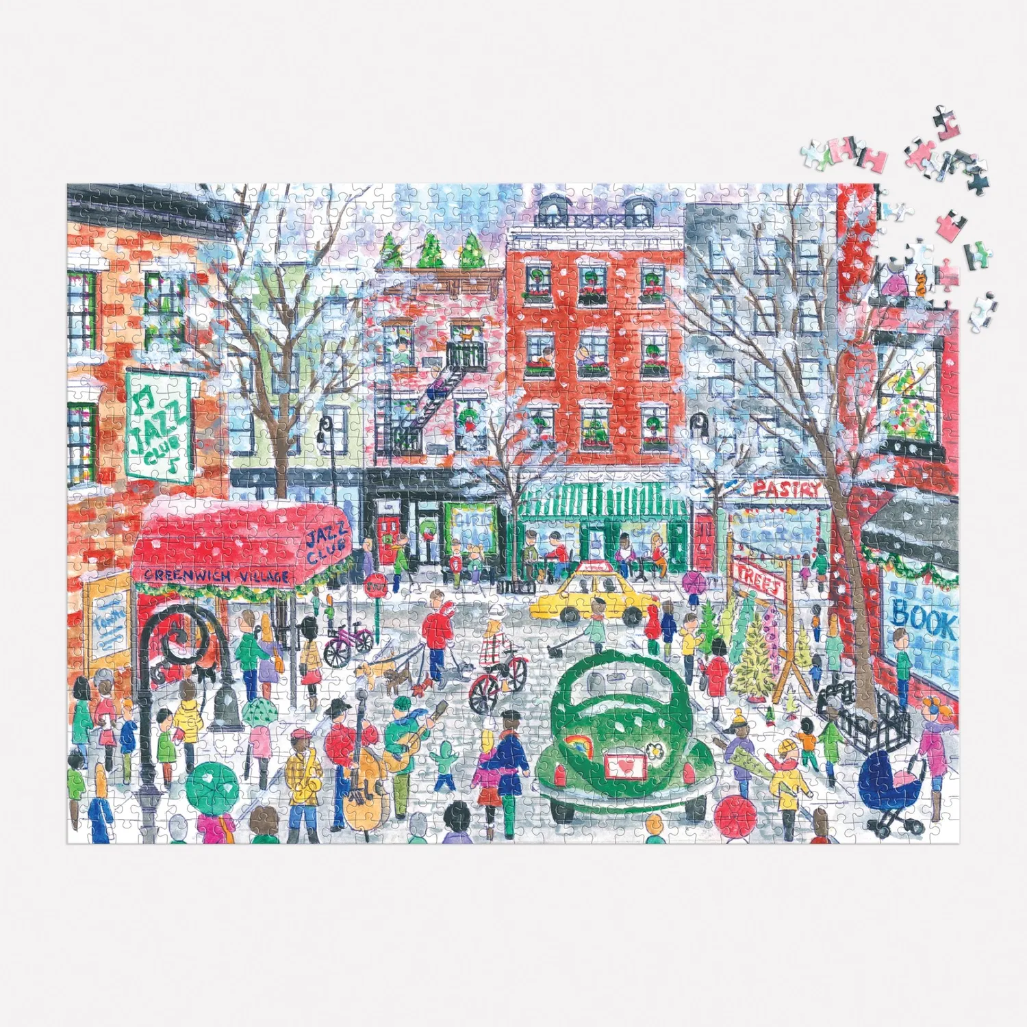 Good Puzzle Co. Storrings Christmas puslespil 1000 Greenwich