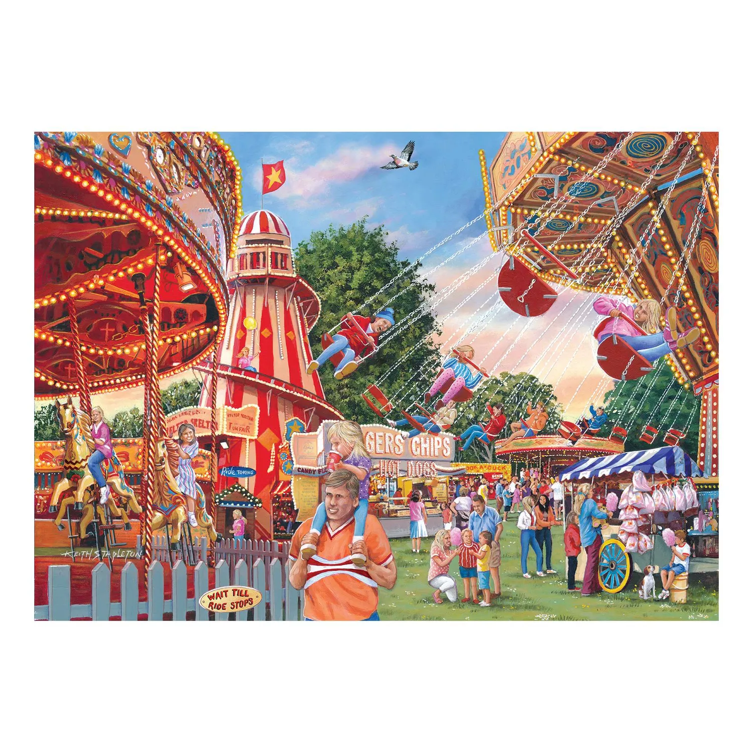 House of Puzzles Find the Difference No.28 Fun at the Fair puslespil
