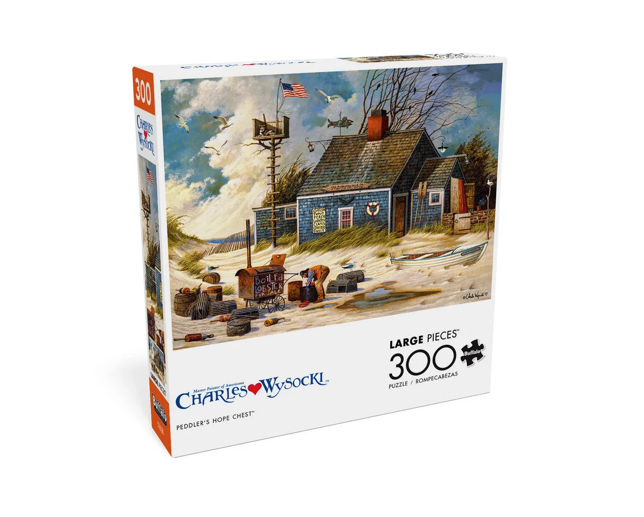 Buffalo Games Wysocki Peddler's Hope puslespil 300 brikker