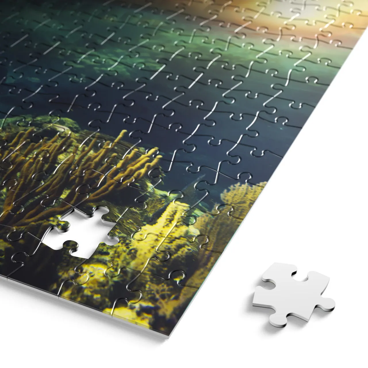 Buffalo Games blanc Below Surface puslespil 300 brikker hav