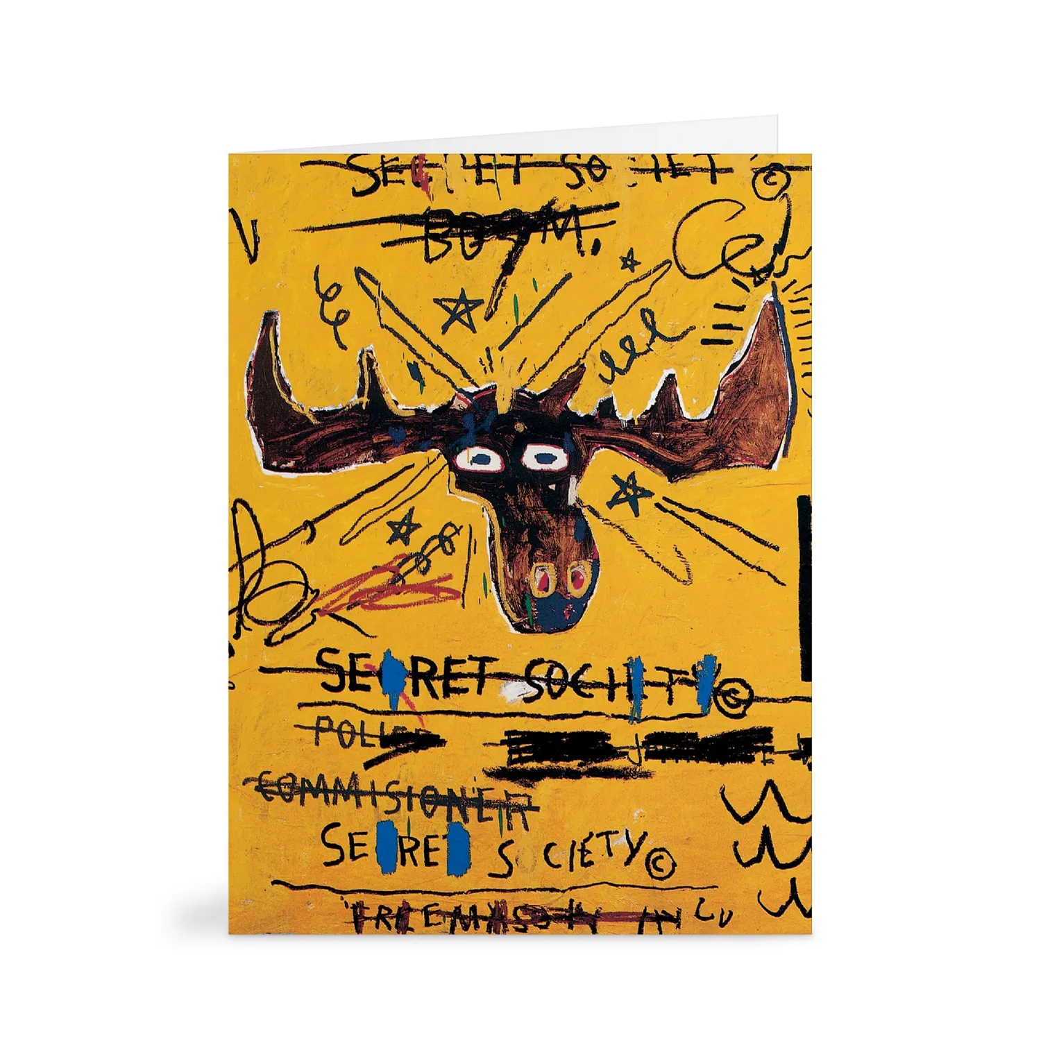 Good Puzzle Co. Basquiat lykønskningskort 16 stk