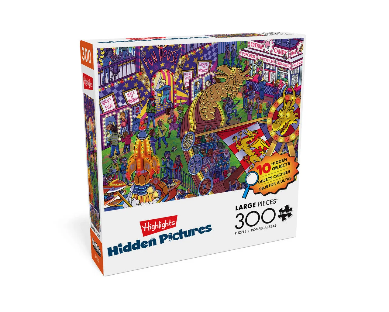Buffalo Games Highlights Hidden Pictures puslespil 300 store brikker tivoli