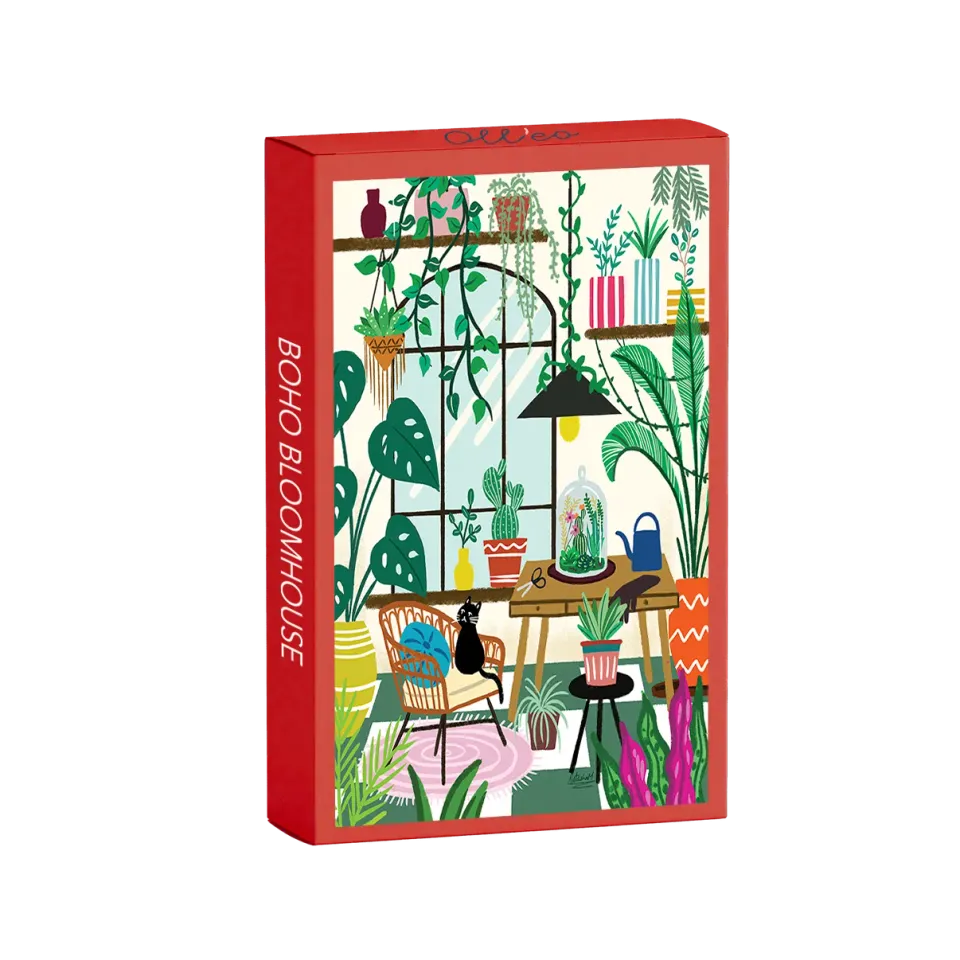 Olleo Boho Bloomhouse puslespil 99 brikker kontor