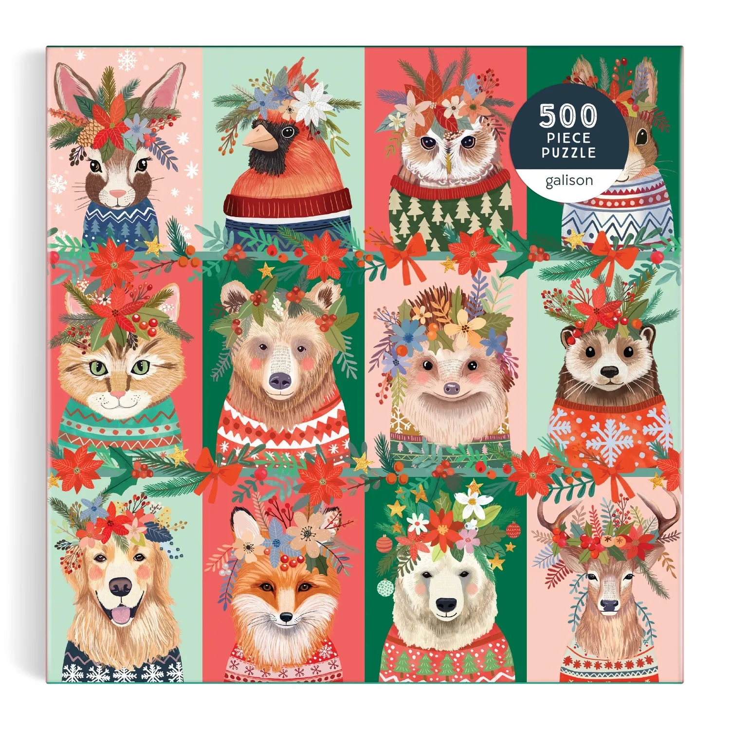 Good Puzzle Co. Furry And Bright puslespil 500 brikker jul