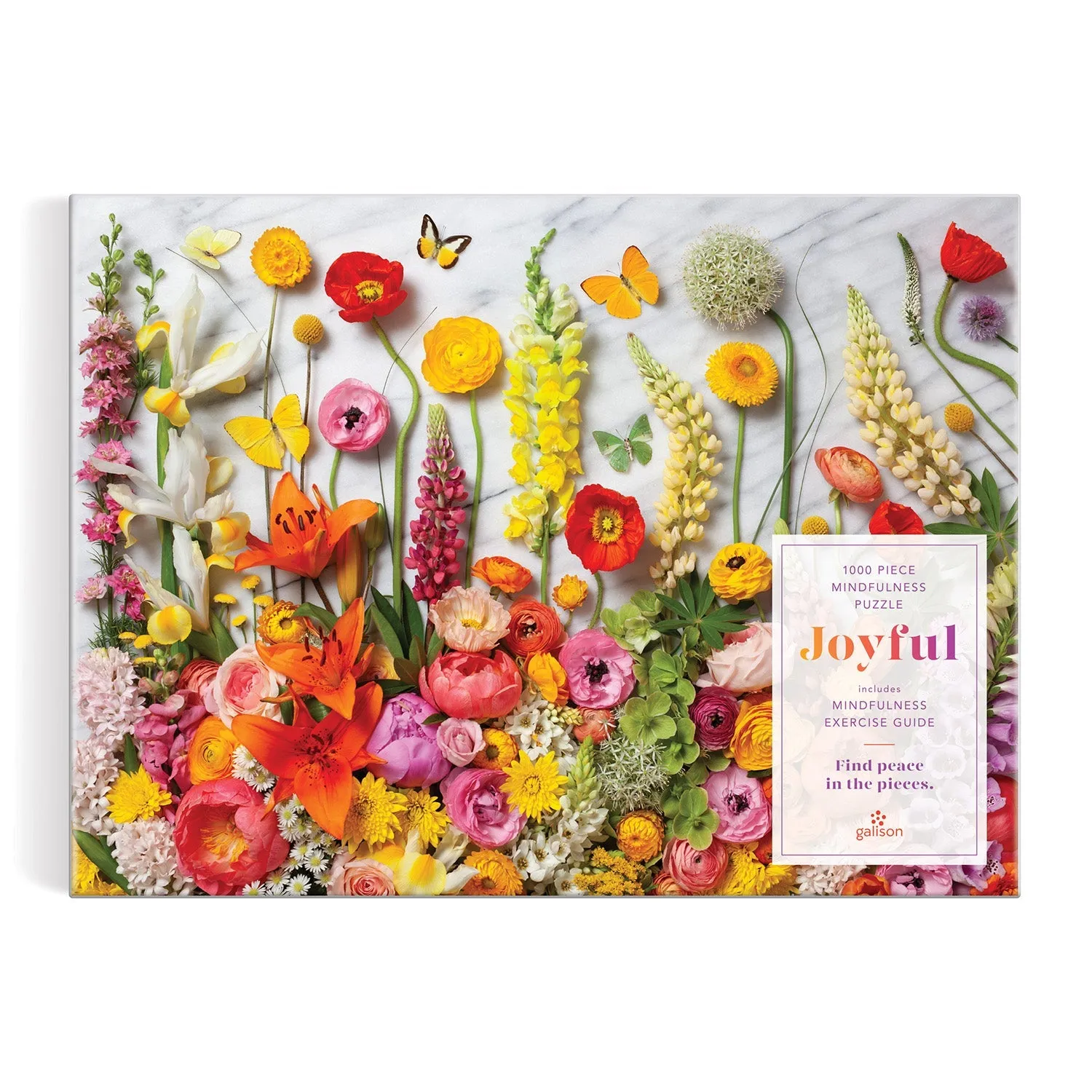 Good Puzzle Co Joyful puslespil 1000 brikker blomster
