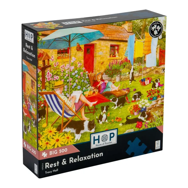 House of Puzzles BIG Rest & Relaxation puslespil 500 brikker have