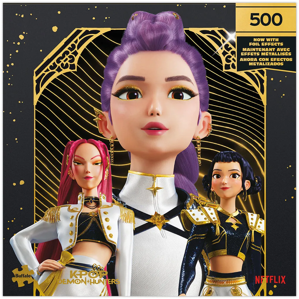 Buffalo Games Gold Golden Huntrix puslespil 500 brikker KPop