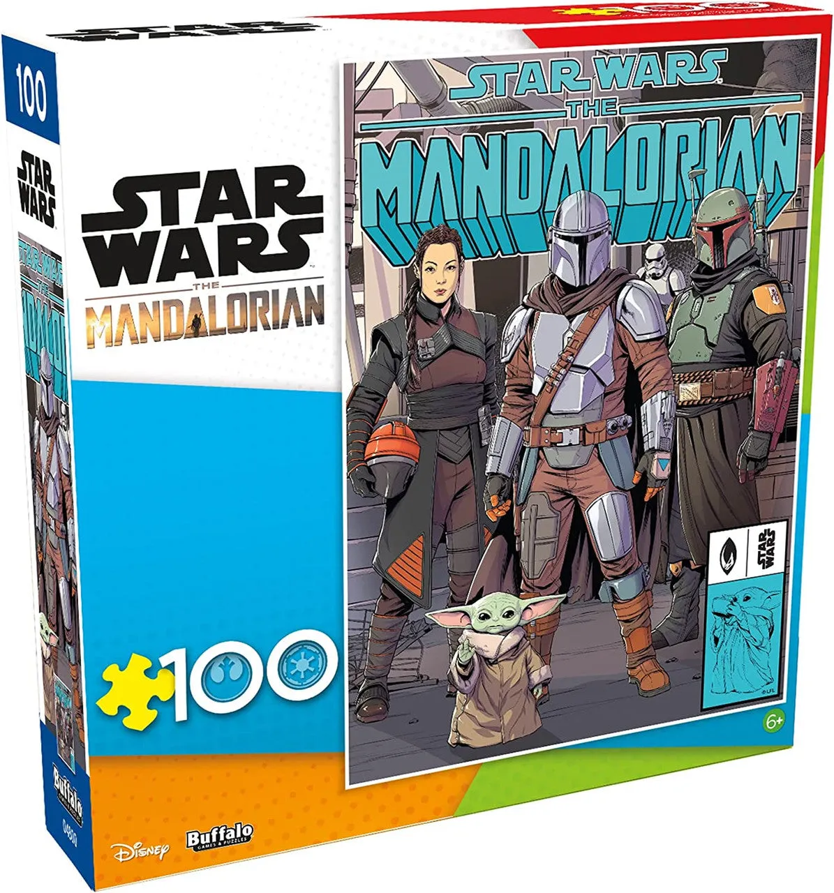 Buffalo Games Legendary Bounty puslespil 100 brikker Star Wars