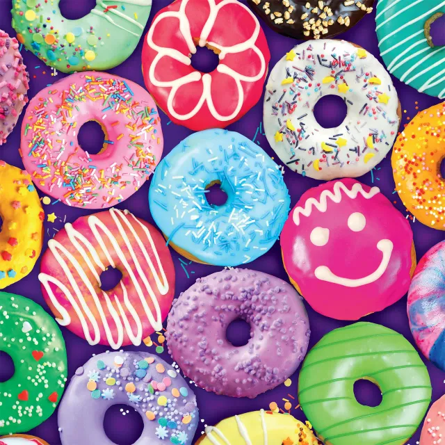 Buffalo Games Delightful Donuts puslespil 300 brikker large