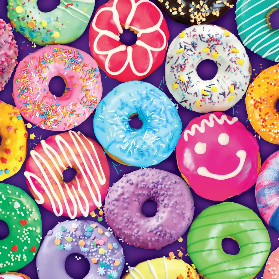 Buffalo Games Delightful Donuts puslespil 300 brikker large