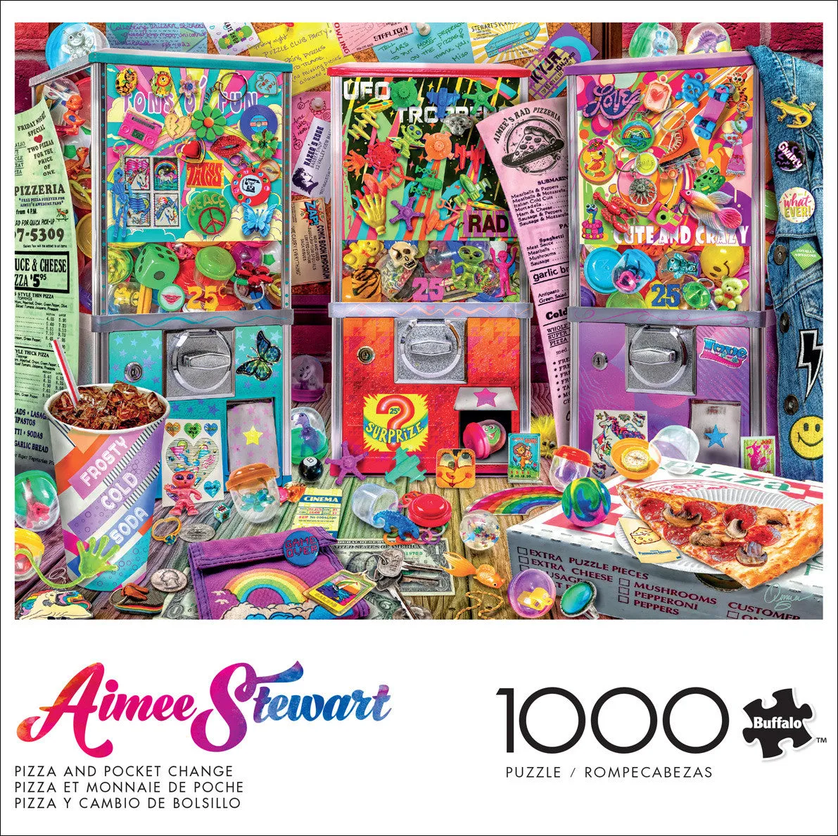 Buffalo Games Aimee Stewart Pizza puslespil 1000 brikker