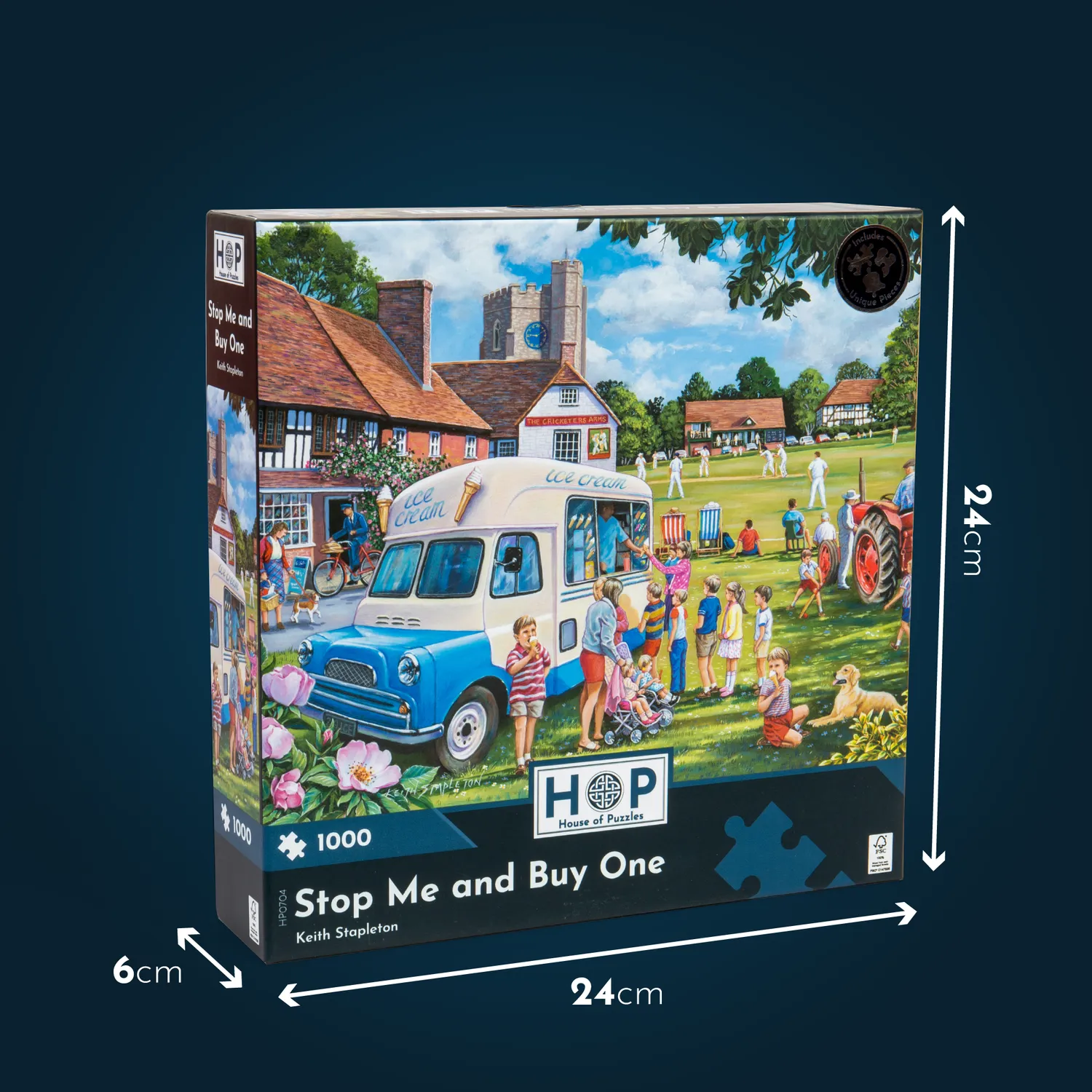 House of Puzzle Beautiful Bath puslespil 1000 brikker bymotiv
