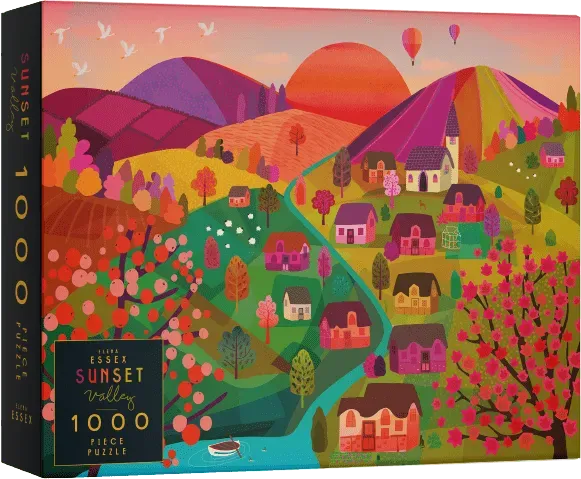 Elena Essex Sunset Valley puslespil 1000 brikker efterår