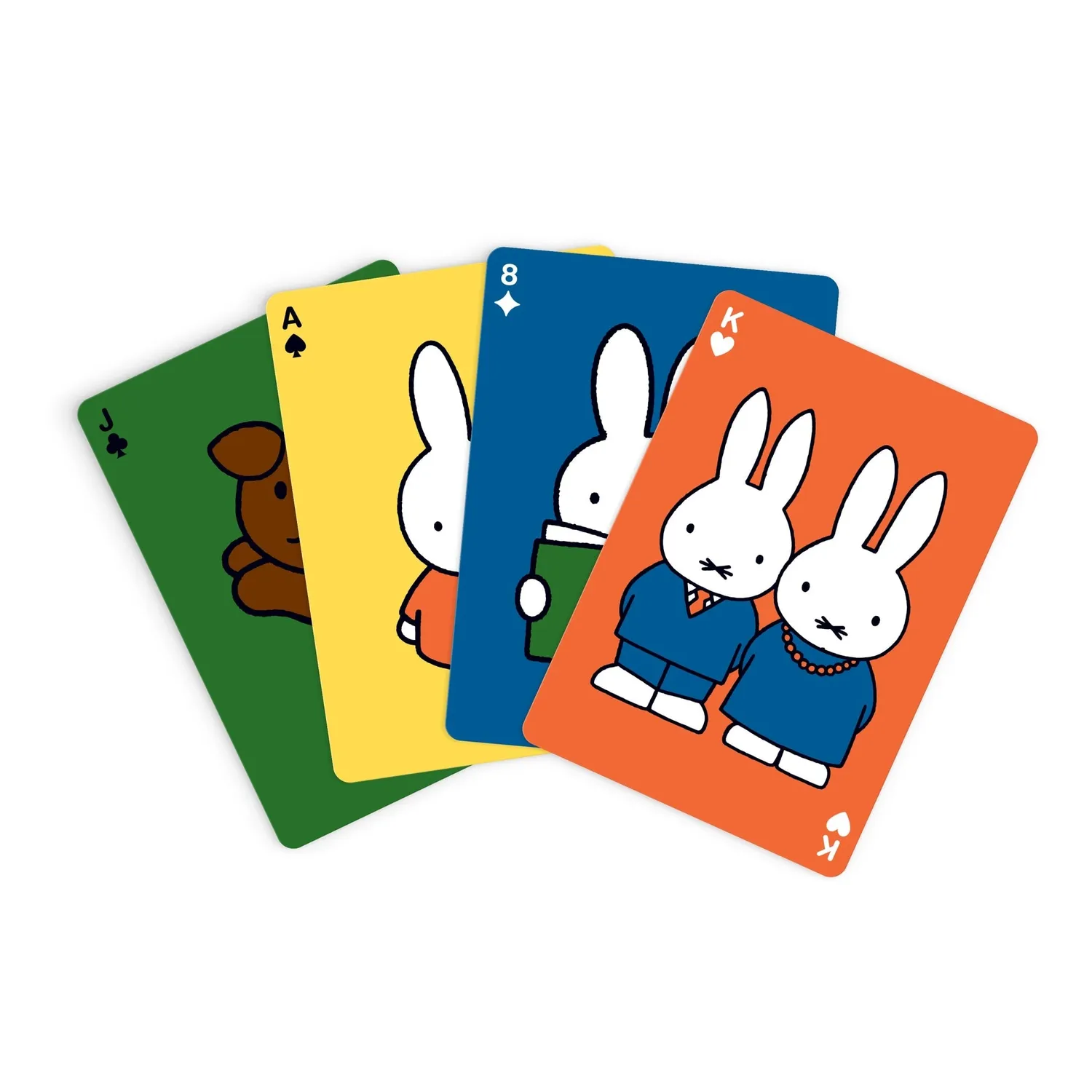 Galison Miffy spillekort standard metaldåse