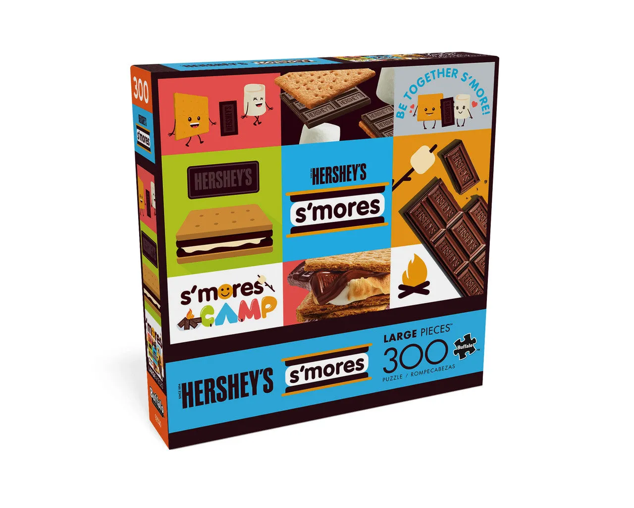 Buffalo Games Hershey S'mores Collage puslespil 300 store brikker