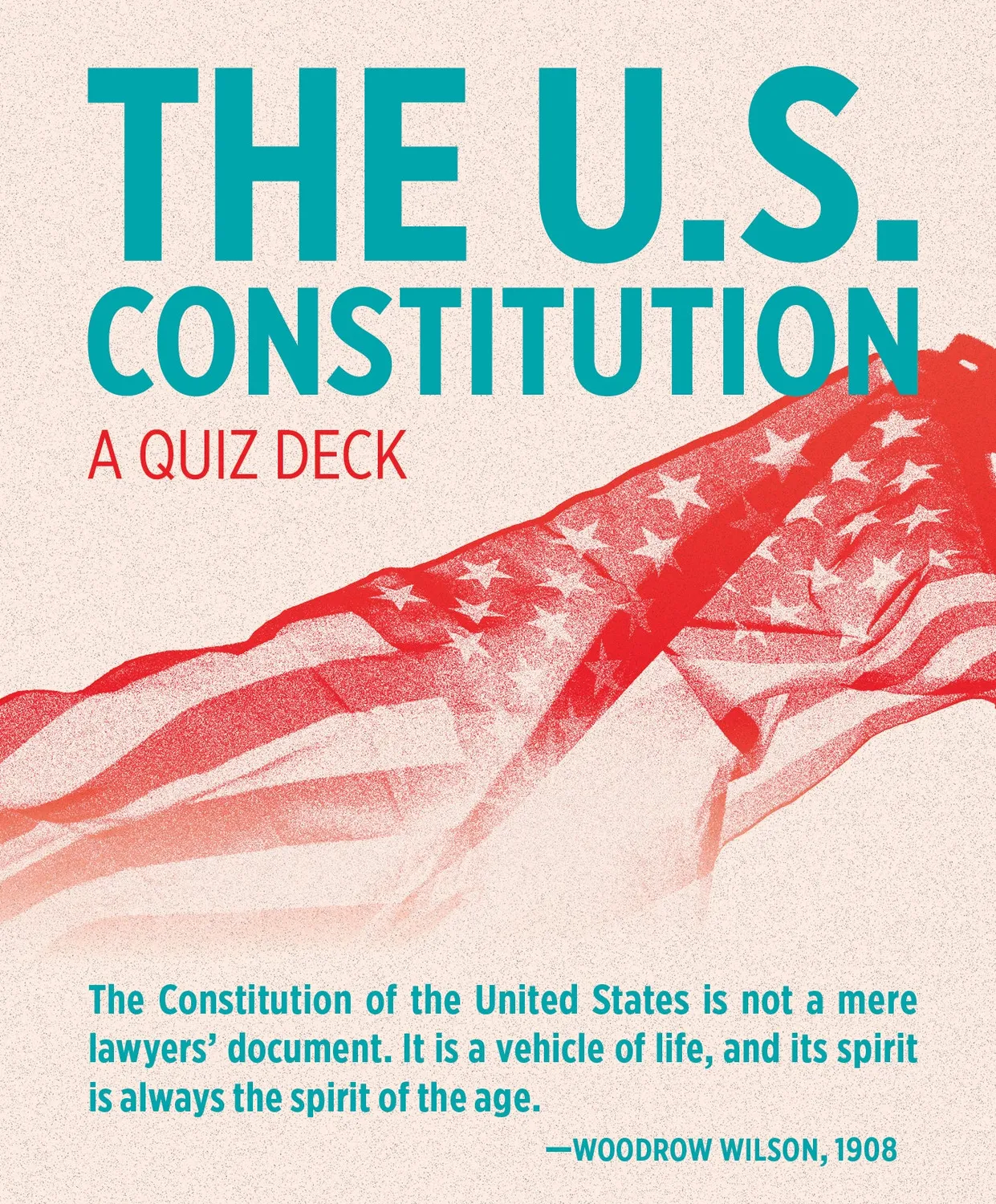 Pomegranate U.S. Constitution Quiz Deck quizkort historie