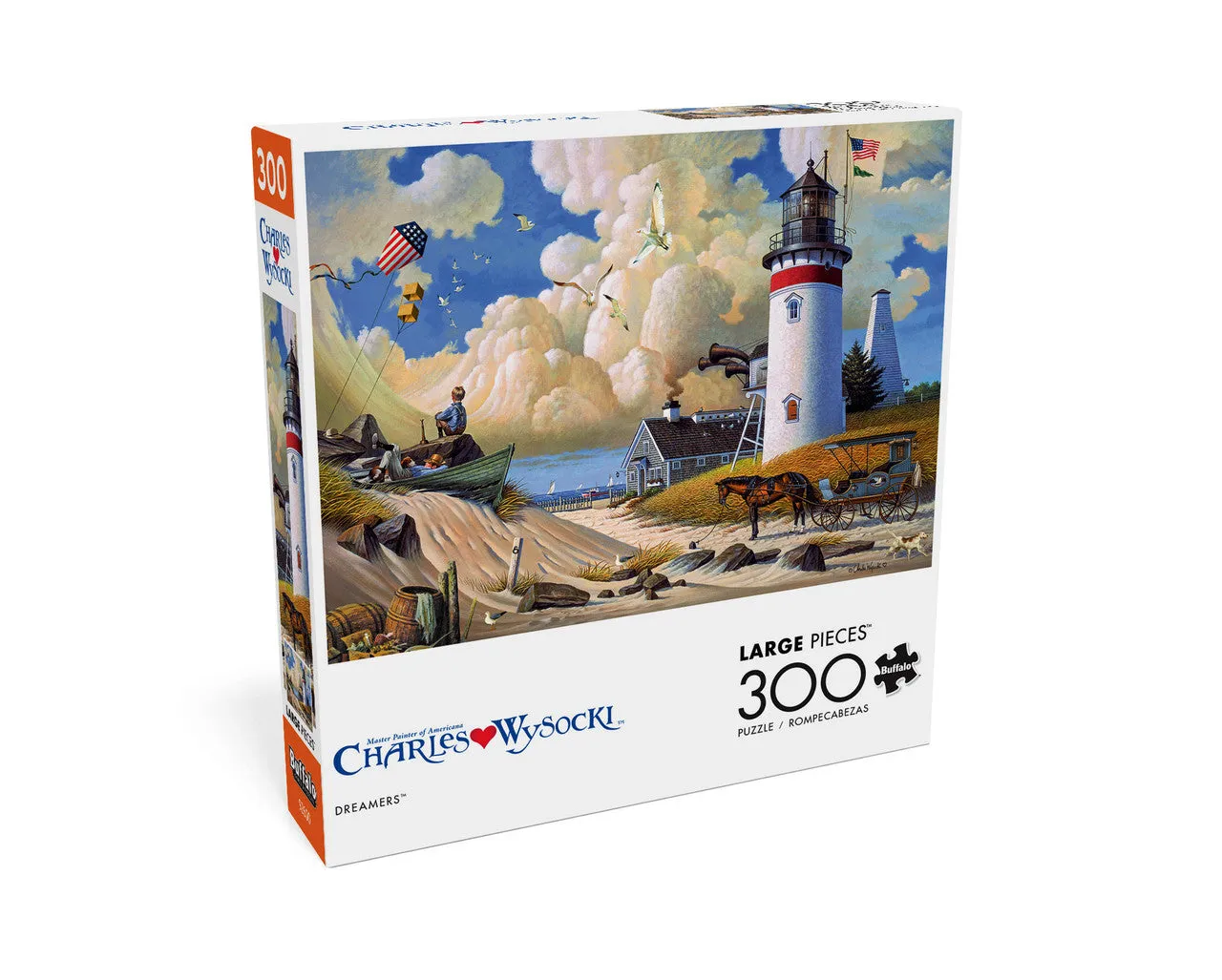 Buffalo Games Charles Wysocki Dreamers puslespil 300 brikker store
