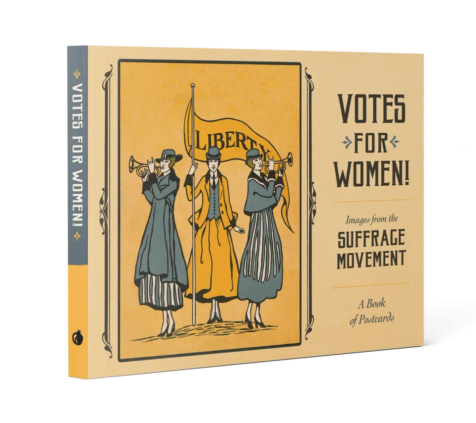Pomegranate Votes for Women postkortbog 30 stk historisk