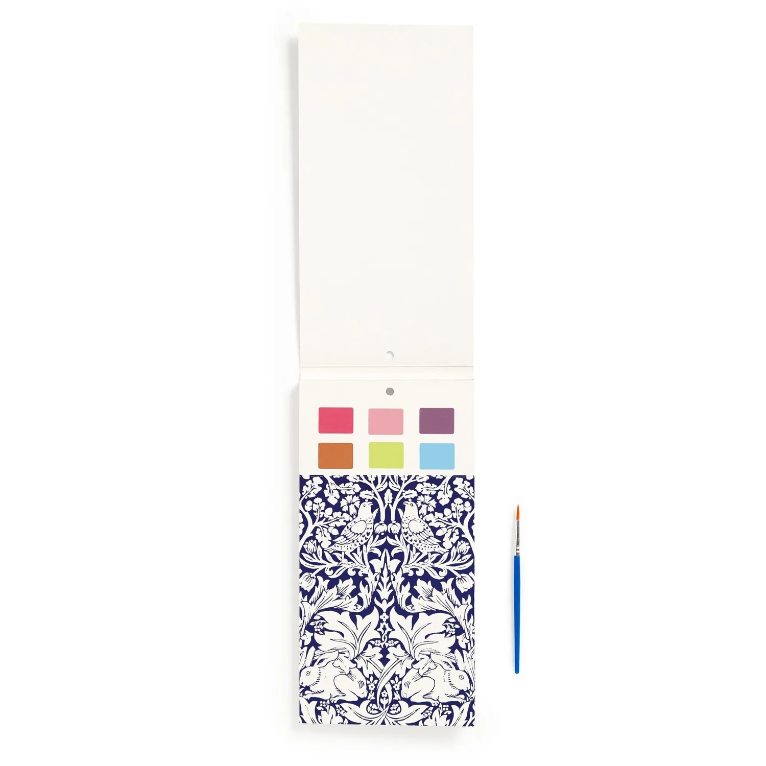 Galison William Morris Paint-In malesæt 6 kort blomster